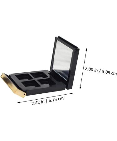Beaupretty 2pcs Eye Shadow Box Waterproof Eye Make up Pallet Clear Blush Diy Plastic Travel Phnom Penh Filling - Buy Online on GoSupps.com