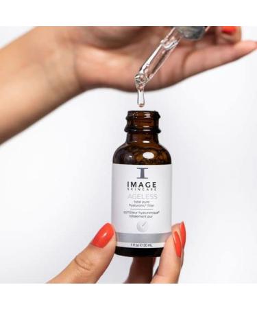 IMAGE Skincare Total Pure Hyaluronic 6 Filler Serum - 1 fl oz | Hydrating Facial Serum for Fine Lines and Wrinkles - Buy Online on GoSupps.com
