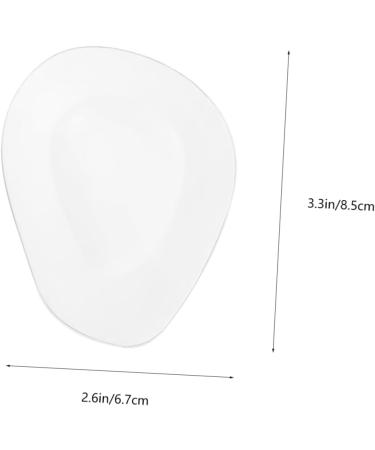 4 Pairs Metatarsal Sleeve Pads - Clear Forefoot Cushions & Adhesive Heel Inserts for Pain Relief | Gel Foot Pads for Comfortable Shoes - Buy Online on GoSupps.com