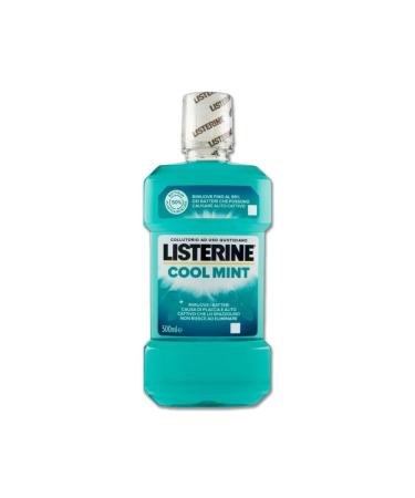 Mouthwashes antibatterico coolmint agli oli essenziali gusto menta fresca 250 ml+ 125 ml omaggio