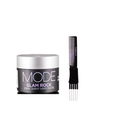 yper Affinage Mode Glam Rock Hair Paste (2.54 oz) with Teasing Comb Pack 1