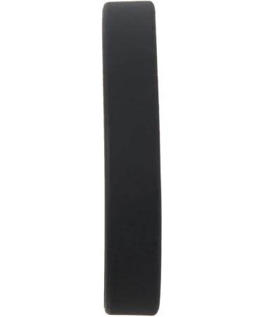 Dawafit 2X Fashion Silicone Rubber Bracelet - Elasticity Wristband Cuff Bangle in Black for Men & Women | International Shipping Available - Buy Online on GoSupps.com