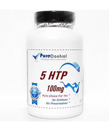 5-HTP 100mg // 90 Capsules // Pure // by PureControl Supplements