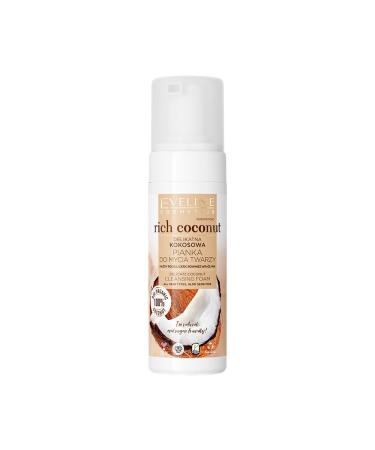 Eveline Cosmetics Rich Coconut Delicate Coconut Facial Cleansing Foam 150 ml
