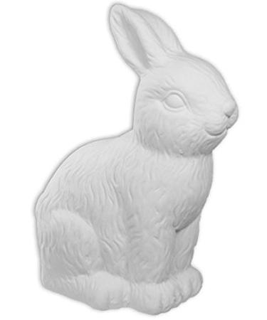 New Hampshire Craftworks Chocolate Easter Bunny - Paint Your Own Ceramic Keepsake