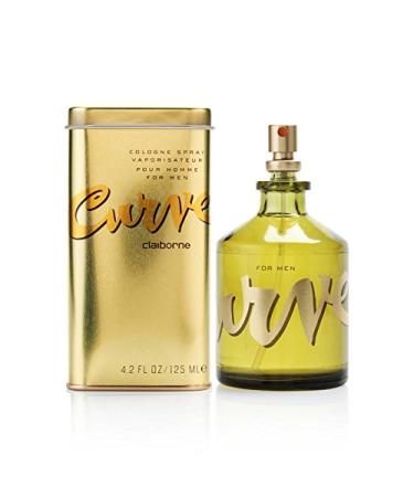 Men's Cologne Fragrance Spray by Curve, Spicy Wood Magnetic Scent for Day or Night, 4.2 Fl Oz 4.2 Fl Oz Men's Cologne Fragrance Spray
