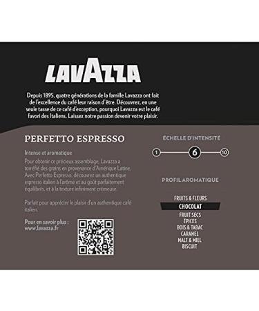  G n rique LAVAZZA Il Perfetto Espresso Ground Coffee 100% Arabica - 500g: The authentic taste of Italian coffee at home! - Pack of 3 - Sold as a Pack - Buy Online on GoSupps.com