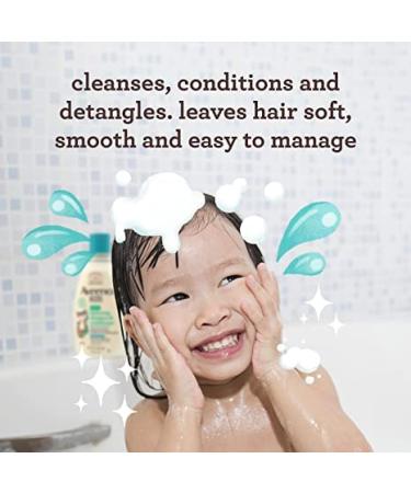 Aveeno Kids 2-in-1 Hydrating Shampoo & Conditioner 12 fl. Oz + Hydrating Detangling Spray 10 fl. Oz Bundle - Buy Online on GoSupps.com
