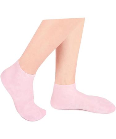 minkissy 4 Pairs Exfoliating Moisturizing Socks Features Socks for Women Cosmetic moisturizing Socks Heel Socks for Dry Cracked feet Toe spa Masks spa Socks Sebs Supplies Girl Foot - Buy Online on GoSupps.com