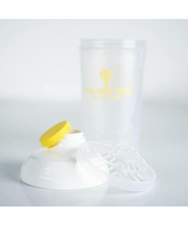 GOLDEN TREE 600ml Wave Protein Shaker - BPA and DEHP Free - 100% Leakproof - Buy Online on GoSupps.com