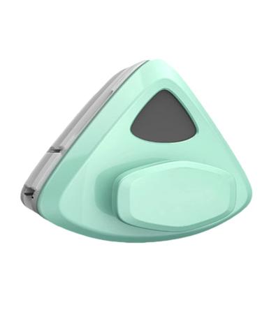 Qtynudy Magnetic Windows Clean Brush Double-Side Automatic Water Discharge Wiper Glass Windows Brush Cleaning Green