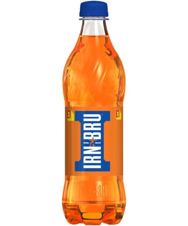 12 x IRNN BRU 500ml Bottle - Sparkling Flavoured Soft Drink with Sugar and Sweeteners - Buy Online on GoSupps.com