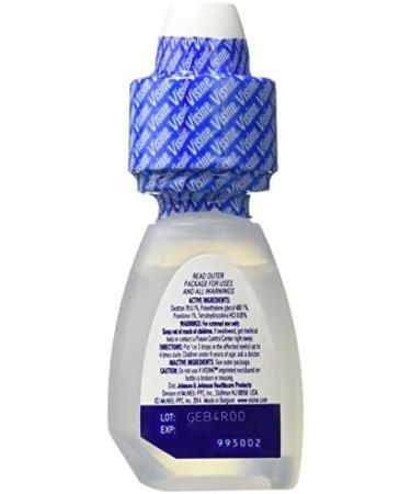 Advanced Relief Eye Drops - Hydrating Moisturizer for Dry Eyes & Makeup Cleansing Cloth Bundle | 0.28 Fl Oz - Buy Online on GoSupps.com