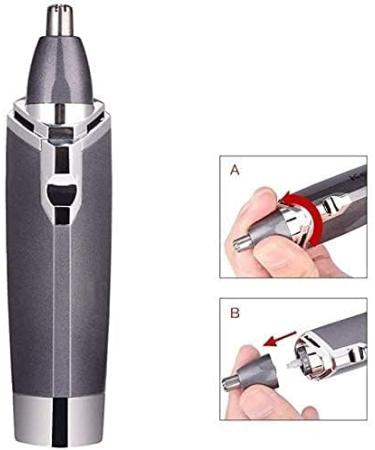 Waterproof Ear and Nose Hair Trimmer Precision Facial Trimmer for Men & Women Easy Cleansing Battery-Operated Family Friendly - Buy Online on GoSupps.com
