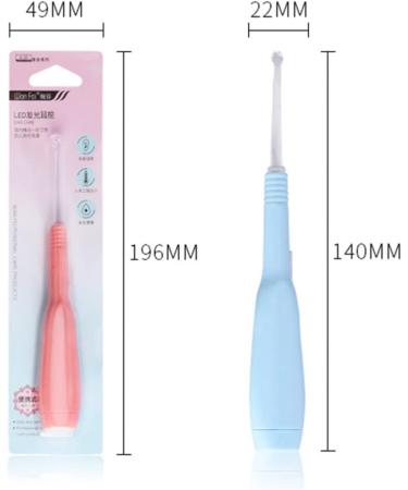 Healeved 4 Pcs Ear Wax Removal Tool Kit with LED Light - Earwax Remover with Flashlight for Ear Cleaning - Buy Online on GoSupps.com