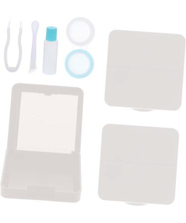 Buy Healvian 6 Sets Lens Tweezers & Travel Contact Lens Container - Halloween Eye Care Organizer - Small Glasses Set - Buy Online on GoSupps.com