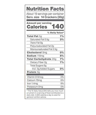 Crunchmaster 5 Seed Multi-Grain Crackers - 20oz (Pack of 1) | TH Foods - Buy Online on GoSupps.com