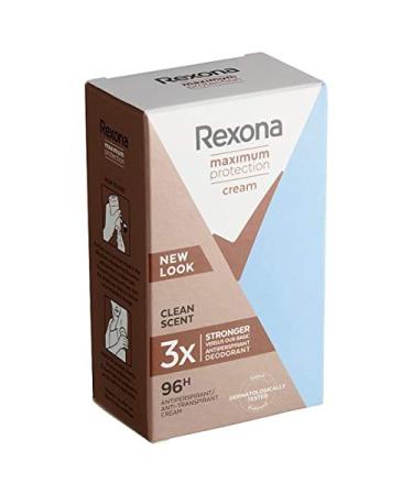 3 x Rexona Women Maximum Protection Clean Scent Deo Creme je 45ml 96H