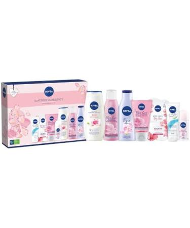 NIVEA Soft Rose Indulgence 7PC Gift Set Pamper Your Skin in Roses - Buy Online on GoSupps.com