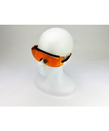 UvTech Sleep-Pro: 100% Blue Light Filter Orange Glasses for Computer & Gaming - Anti-UV Blue Light Protection for Men & Women - Buy Online on GoSupps.com