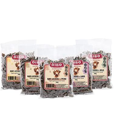 DIBO Barf Treats with Horse - Premium Training Snack (200g Pack) | International Shipping Available - Buy Online on GoSupps.com