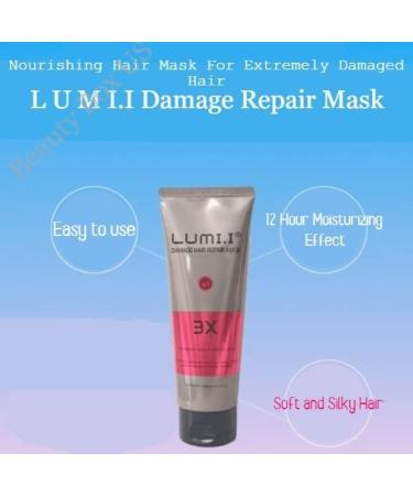 LUMI.I Damage Hair Repair Mask - Large 33.8 fl oz - Deep Conditioning Intense Repair - Pack of 1 - Buy Online on GoSupps.com