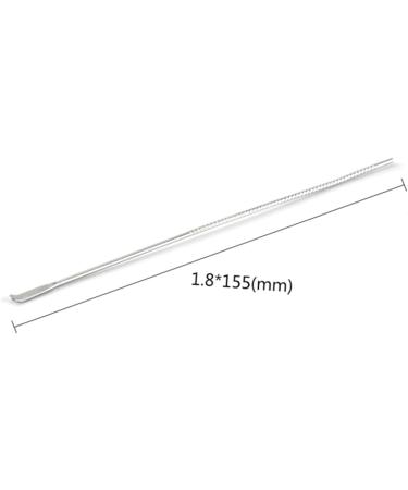 Premium Stainless Steel Ear Cleaning Kit - Long Handle Ear Scoops, Silver Ear Tools Set - Buy Online on GoSupps.com