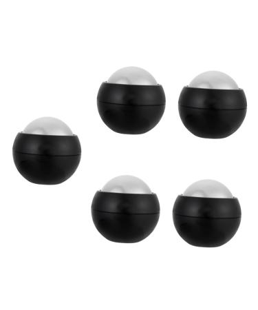 Frcolor 5st hand massage ball deep massage device hot massage roller circulation promote fitness ball foot massage device Eis therapy massage device ice scooter ball steel tool puck
