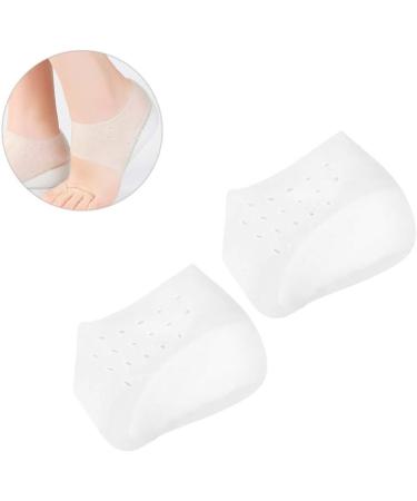 SUPVOX Height Increase Insoles - Silicone Gel Heel Lift Pads for Women Men - 2.5cm White - Buy Online on GoSupps.com