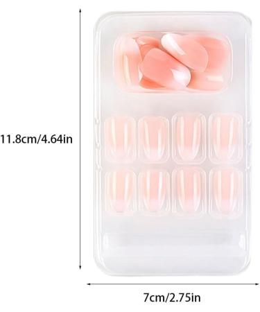 dijiusidy False Nail Fashionable Various Shapes Fingernail Full Coverage Strong Viscosity Adjustable Paster for Manicure Art 35 F741 35 1 count (Pack of 1) - Buy Online on GoSupps.com