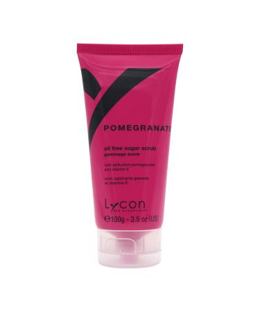 LYCON Sugar Scrub Pomegranate 100g Ultra Hydrating and Exfoliating scrub for body care