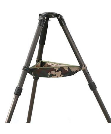 ROLANPRO Tripod Stone Bag Case for Benro Manfrotto Gitzo Triopod Velbon LVG Multi-function Tripod Butler Stone Pouch Bag #Army Green Camouflage