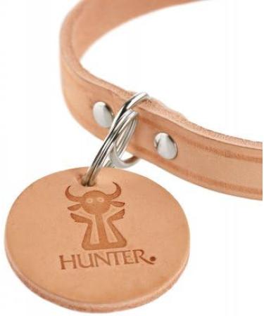 HUNTER Aalborg Leather Dog Collar - Simple Robust & Comfortable (Size SM - 47) | International Shipping - Buy Online on GoSupps.com