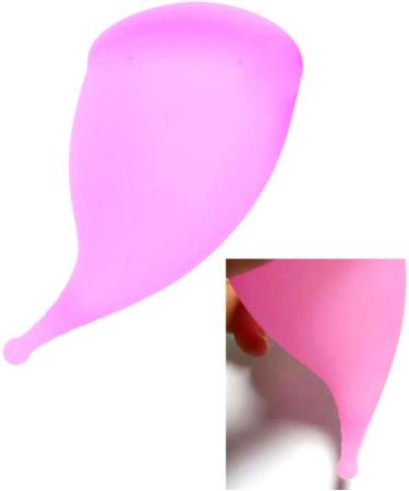 Exceart Menstrual Cup Set - 2 Silicone Period Cups in Pink & Purple | Leak-Proof Durable Monthly Collectors for Women - Buy Online on GoSupps.com