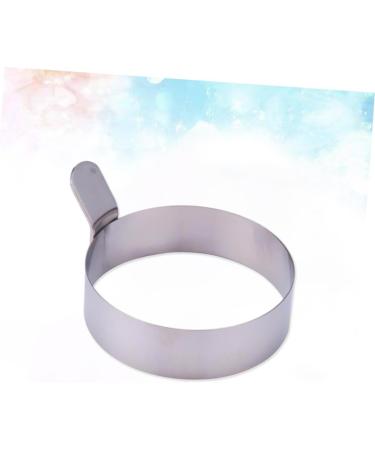 Zerodeko 6 Pcs Fried Egg Kitchen Tools Egg Ring Round Egg Omelette Cooking Mould Mold Model Stainless Steel - Buy Online on GoSupps.com