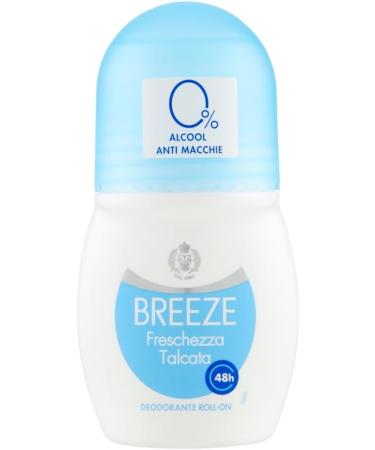  Breeze BREEZE | Roll On Freshness Talc 6 x 50 ml - Buy Online on GoSupps.com