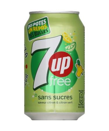Seven Up 33Cl 7Up Zero 33Cl