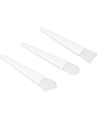 Silicone Brush Applicator Kit Evenly Distributed Silicone Brush Set for Travel (White) - Buy Online on GoSupps.com