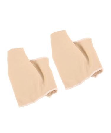 Hemoton 1 Pair Bunion Sleeves Orthotics Bunion Thumb Valgus Foot Feet Care Tool Hallux Valgus Gel Eversion Foot Sleeve for Bunions Bunion L As Shown