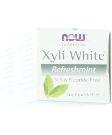 NOW Xyliwhite Refreshmint 6.4oz - Pack of 4 | Natural Whitening Toothpaste - Buy Online on GoSupps.com