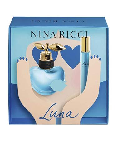 Nina Ricci Luna for Women 2 Pieces Set (1.7 Ounce Eau De Toilette Spray + 10 ML Roll On)