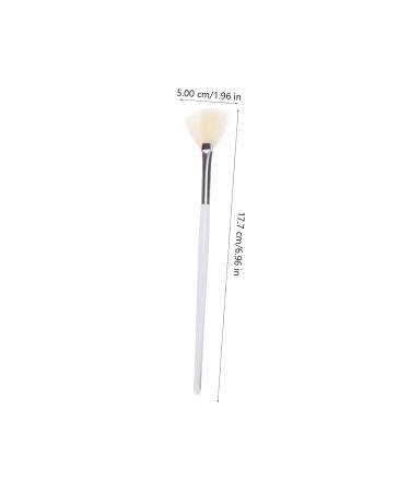 3pcs Facial Brush Set - Highlight Liquid Foundation & Blush Applicator for Dolls | Makeup Kit & Eyelashes - Buy Online on GoSupps.com