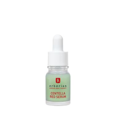 Erborian Red Serum Daily Hydrating & Soothing Redness Treatment for Sensitive Skin Lightweight Barrier Support with Centella Korean Skincare 0.33 Fl Oz (Pack of 1)