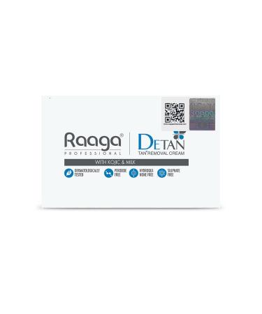 Raaga Professional De-Tan Tan removal Cream 72g (12g6)