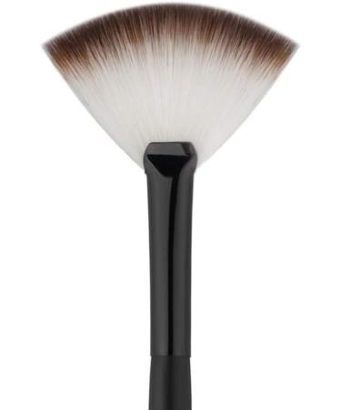 Sector Makeup Brush Professional Wood Handle Powder Brush Smooth Brush for Blush Eye Face Powder Cosmetics Black face powder brush - Buy Online on GoSupps.com