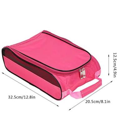 Shop Pink Golf Shoe Carrying Bag - Large Capacity Breathable Nylon for Golf & Tennis | International Shipping Available - Buy Online on GoSupps.com