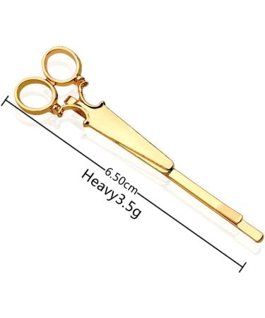 Cuhair Scissor Design Hair Clips - Set of 6 | 4cm | Perfect for All Hair Types | International Shipping Available - Buy Online on GoSupps.com