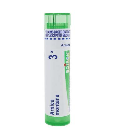 Boiron Arnica Montana 3X for Muscle Pain Stiffness Swelling from Injuries & Bruises - 80 Pellets