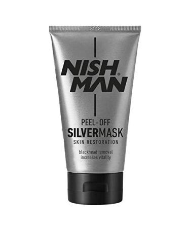 nishman Skin Care Series (Silver Peel Off Mask  150ml) Silver Peel Off Mask 150ml