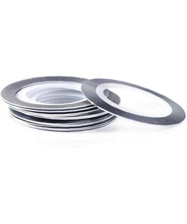 Ruluti 20 Rolls Nail Strip Tape | Gold & Silver Striping Decals for DIY Nail Art | International Shipping - Buy Online on GoSupps.com